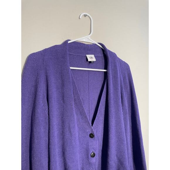 Cabi‎ Sunday Cardigan in Purple #5834 - Picture 2 of 10